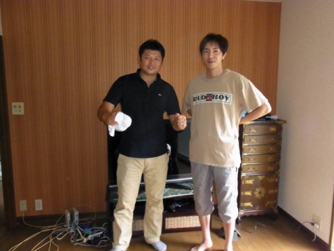 中井様　クロスの張り替え写真