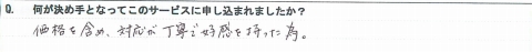 壁紙クロスお客様の声１－４