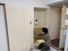 マンション壁紙張替え工事事例