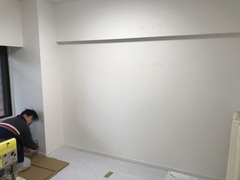 中古マンションクロス張替え工事