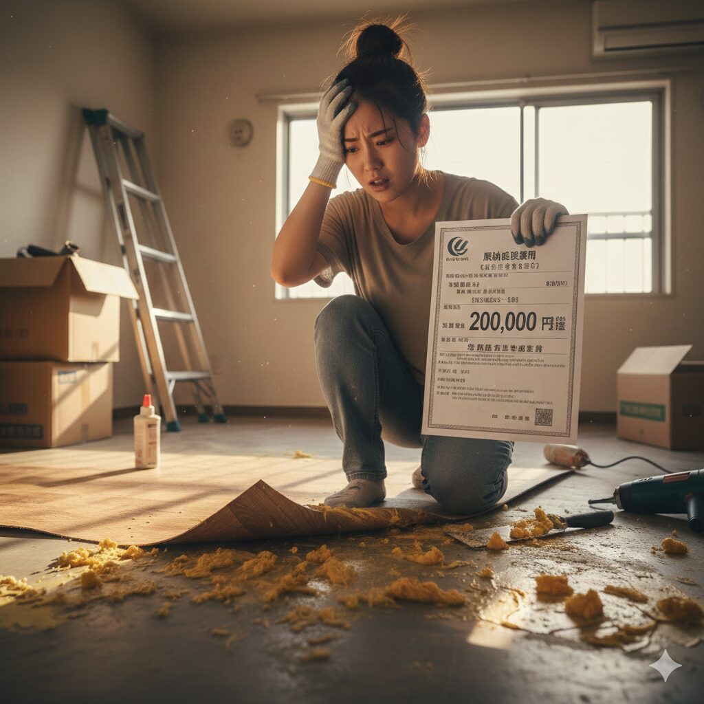 賃貸マンションで原状回復で高額請求された事例