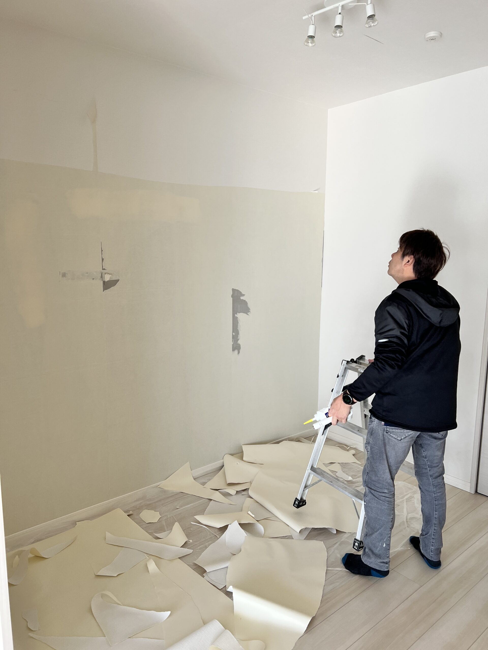 福岡の中古マンションの壁紙張替え事例