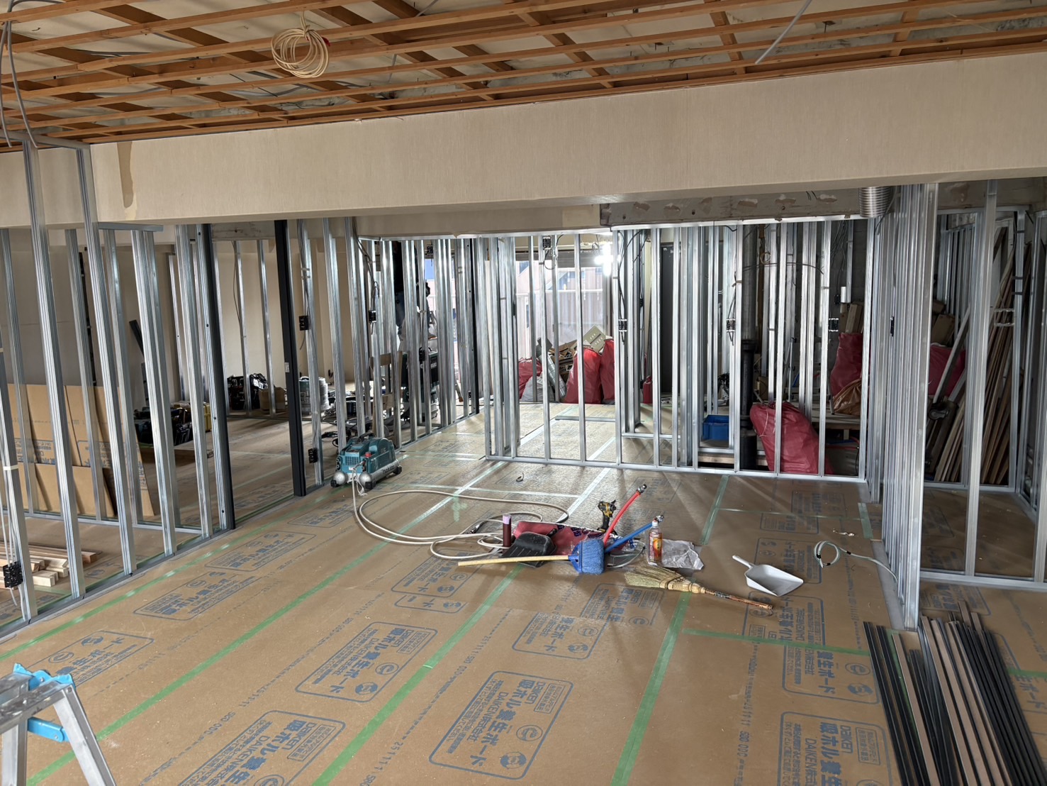 中古マンションの間仕切り壁